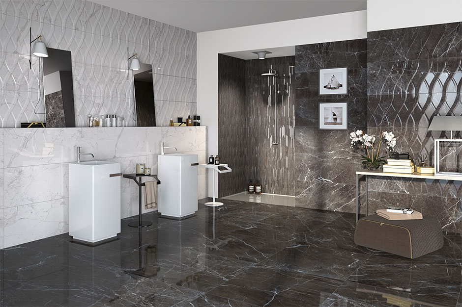 Bountiful Bologna Kitchen Bath Business The Grand Tour Collection From Naxos Finibecgroup Is Made Up Of White Body Porcelain Wall Tile And Stoneware Flooring It Inspired By Marble