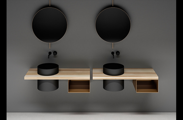 Boffi S Elementi Is A Bathroom System That Include Multiple