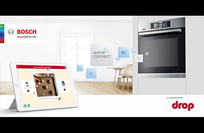 Bosch Home Appliances And Drop Partnership For Smart Kitchens