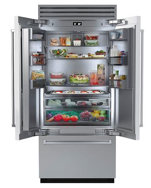 The 36-inch French Door Refrigerator from BlueStar