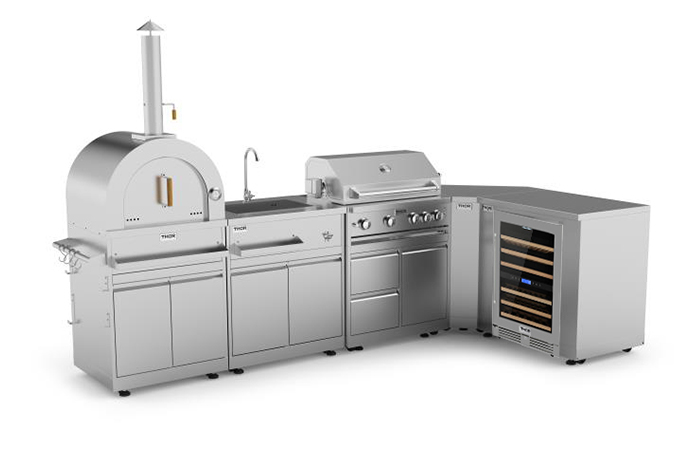 Thor Kitchen Pro-Style Modular Outdoor Kitchen Suite | Kitchen u0026 Bath  Business