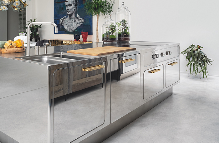 Accessories of stainless steel kitchens - Abimis