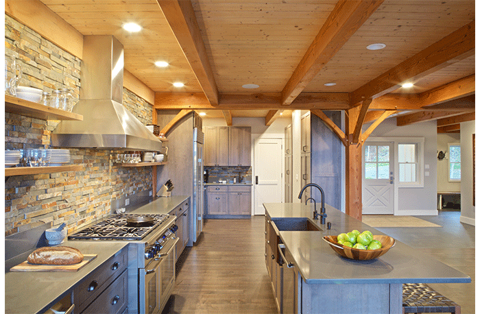 rustic kitchen