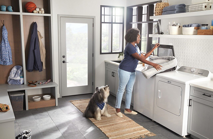 Maytag says its new laundry system will get rid of pet hair