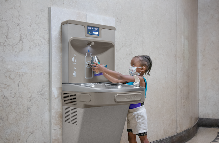 bottle filler in school