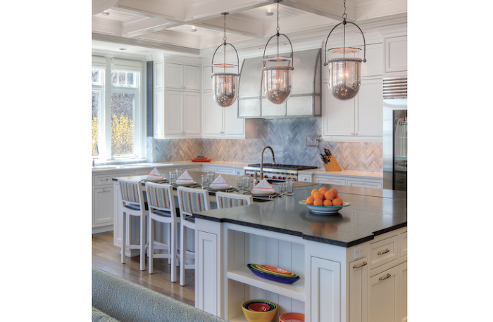 kitchen with island