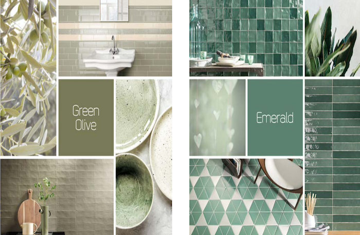 green tile