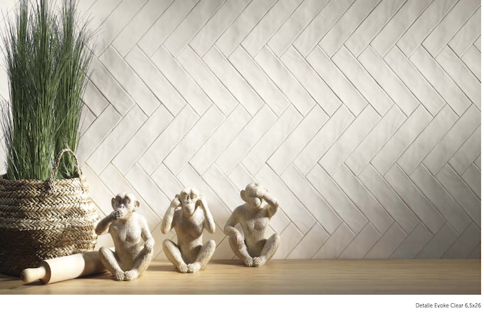 white wall tile