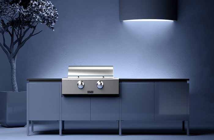 outdoor grill color