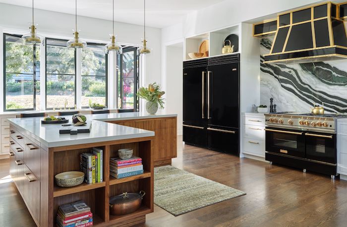 modern custom kitchen