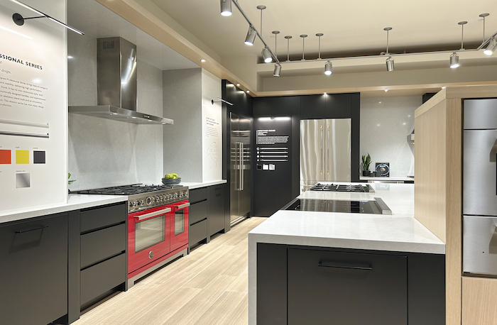 bertazzoni appliance showroom