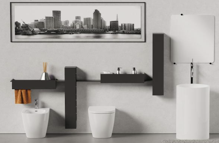 IBB Skyline Bathroom Storage System | Kitchen & Bath Business - Bathroom Storage Systems For Commercial Spaces